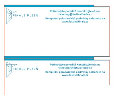 výroba vstupenek, bez potisku, s potiskem, Plzeň